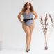 Суцільний леопардовий купальник PLUS SIZE з чашками та утяжкою 313116 фото 9