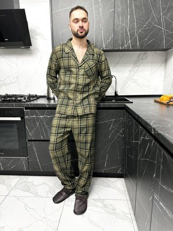 Піжама хакі чоловіча DO2812 2124726s2 фото